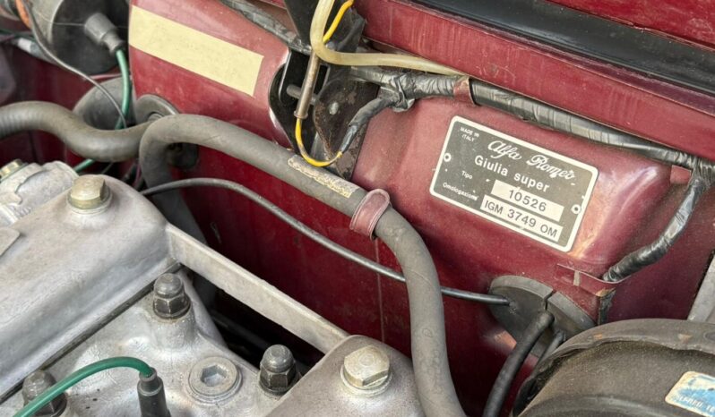 
								Alfa Romeo Giulia Super 1.600 “BISCIONE” full									