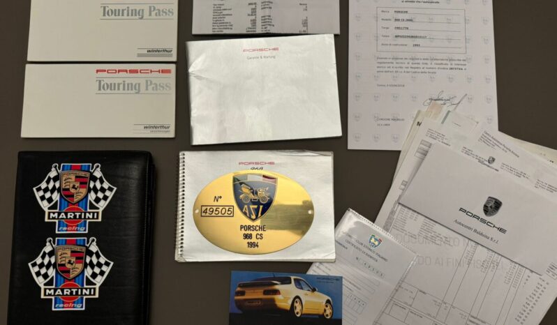 
								Porsche 968 3.0 Clubsport “ASI ORO” 2+2 posti full									